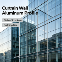Profilé en aluminium extrudé haute résistance, section coupée sur mesure pour projet de construction de panneaux solaires