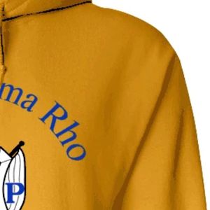 Sudadera con Capucha con Emblema del Escudo de Sigma Gamma Rho, Azul Real, para Mujer, Sudadera de Forro Polar de la Hermandad Griega, Personalizada, Informal, Universitaria - Product Image 5