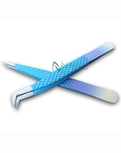 Pince à épiler en acier inoxydable, outil de préhension de précision pour extensions de cils, façonnage des sourcils, utilisation en salon de beauté, professionnel, durable - Product Image 4