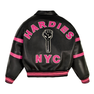 Custom Logo High Quality Leather Made <b>Men</b> Avirex <b>Jackets</b> Hot Sale Heavyweight Leather Custom Logo <b>Men's</b> <b>White</b> Averix <b>Jackets</b> - Product Image 2