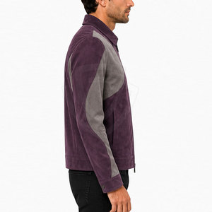 Contemporary <b>Suede</b> <b>Leather</b> <b>Jacket</b> With Luxury Finish Tailored Construction And Premium Comfort For Casual Streetwear And Travel - Product Image 6