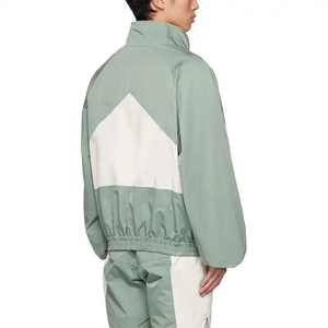 Coupe-vent personnalisé en nylon, color block, unisexe, respirant, éco-responsable, pour l'hiver, survêtement de sport, sublimation, vente en gros, best-seller - Product Image 2