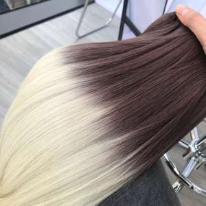 Bonestraight Extensions de cheveux humains vietnamiens de qualité supérieure> = 60% ratio de cheveux le plus long style vague brute trame de cheveux indiens HD dentelle - Product Image 4