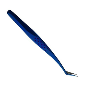 Nouvelle pince à épiler d'extension de cils de couleur bleue chaude vente sur mesure meilleur ensemble de pinces à épiler de Volume de botte longue de cils - Product Image 4