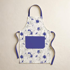 Delantal de Cocina con Bolsillo, Delantal de Cocina Lavable de Algodón para Mujeres y Hombres, Ideal para Hornear, Pintar y Asar a la Parrilla - Product Image 1