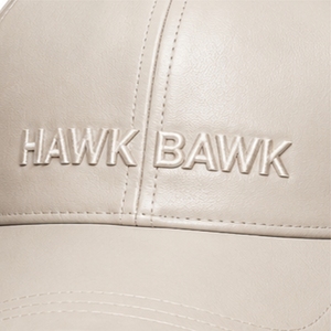 Unisex Leather Baseball <b>Cap</b> Premium Leather Embroidered Letter Front Street Style Casual Custom Made Export Quality Leather <b>Cap</b> - Product Image 5