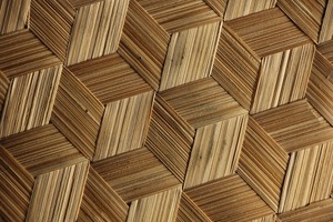 Plateau de service en rotin à bordure florale, idéal pour une présentation élégante de noix, fruits secs et chocolats pour les invités en provenance d'Inde. - Product Image 2