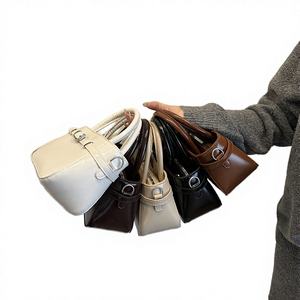 Bolso de Mano para Mujer Wriza con Diseño de Patrón de Caramelo, Cierre Abierto, Diseño de Hilo, Bolso de Hombro con Forro de Poliéster, Bolso Tote de Moda de Lujo - Product Image 1