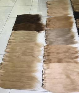 Blonde Genius Light Color 100% Real Vietnamese Human Hair Extensions Cuticle Aligned Weft Bundle au meilleur prix - Product Image 4