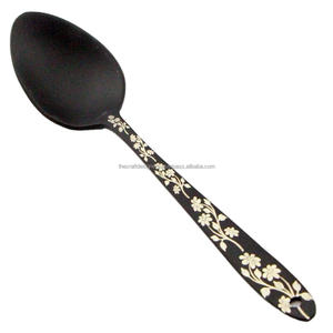 ชุดช้อนส้อมสแตนเลสงานฝีมือ ดีไซน์ OEM สำหรับงานเทศกาล ใช้ซ้ำได้ ราคาขายส่ง - Product Image 6