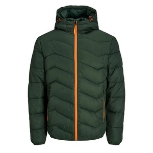 2026 New Arrival Men's Custom Designed Puffer <b>Jacket</b> High Quality <b>Waterproof</b> Material Long Casual Zipper Breathable Reversible - Product Image 1