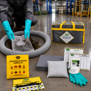 Kit de Réponse aux Déversements Universel STIHL 20L – Sac Souple Portable pour Absorption d'Huile et de Produits Chimiques – Usage Industriel et d'Urgence en Entrepôt - Product Image 4