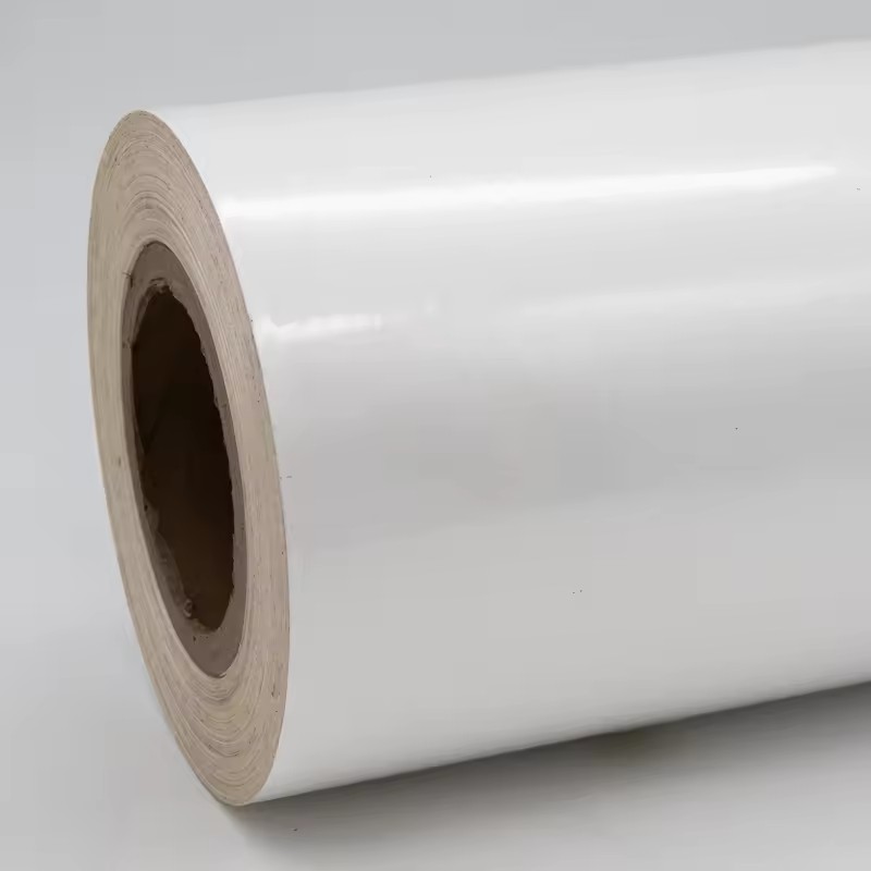 Wholesale Self-Adhesive PP Synthetic Sticker Paper Roll Waterproof Plastic Film Water Hot Melt Activated Acrylic for Masking