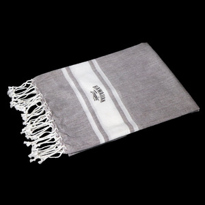 ผ้าขนหนูชายหาดลายทางคุณภาพพรีเมียม ดูดซับน้ำได้ดีเยี่ยม ผลิตจากผ้าฝ้าย 100% นำเข้าจากอินเดีย - Product Image 2