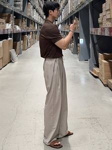 Camisa Polo Casual de Manga Corta para Hombre, Color Sólido, para Ir al Trabajo, Estilo Business de Verano - Product Image 2