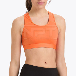Soutien-gorge de sport personnalisé avec design de compression légère et confort élastique doux pour un usage quotidien - Product Image 2