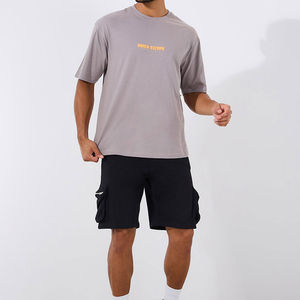 Camiseta de Alta Calidad 100% Algodón, Personalizable con su Marca, Impresión 3D con Efecto Espuma, Logotipo Personalizado, Unisex, Manga Corta para Hombre - Product Image 1