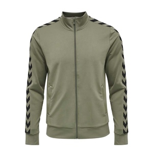 Chándal Deportivo Gris Otoñal Elegante para Hombre, Diseño OEM, Logotipo Personalizado, Diseño 2 en 1, Chándal Ecológico de Poliéster/Algodón - Product Image 1