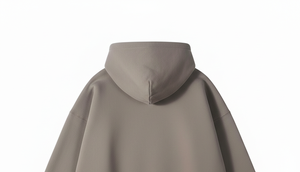 Sudadera con Capucha Corta para Hombre, Personalizada, con Forro Polar de 350G, Ecológica, para Otoño e Invierno, de Color Sólido, Corte Holgado - Product Image 4