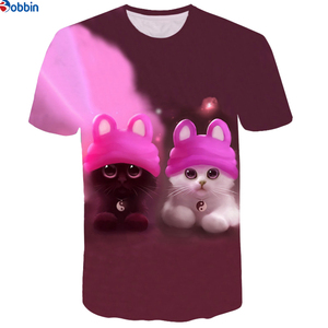T-shirt pour homme, sublimation, vente flash, t-shirts imprimés en 3D, col rond, manches courtes, tee-shirt pour enfants et adultes, hauts tendance - Product Image 4