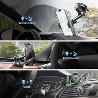 LISEN 2025 Nouveau 360 Accessoires de téléphone portable réglables Support de téléphone de voiture pour téléphone