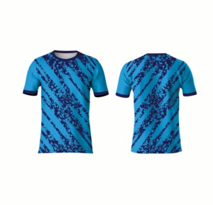 T-shirts de sublimation 100 % polyester jersey 180 grammes vierges pour impression par transfert thermique, sportifs, respirants, écologiques, pour hommes, usage quotidien - Product Image 5