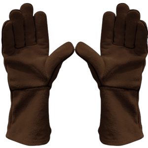 Heavy Duty Leather Industrial Safety Gloves High Heat Resistant Welding Gauntlet <b>Fire</b> Safety Working Gloves Hand Arm Protection - Product Image 4