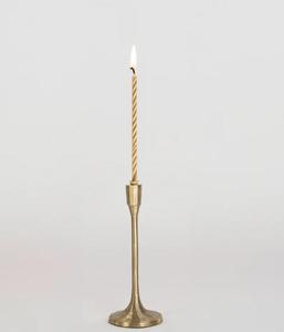 <b>Brass</b> Taper <b>Candlestick</b> Holder For Home Decoration Durable Design - Product Image 1