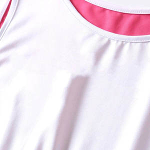 High Quality Women's Quick Dry Lightweight Solid pink Color Cheerleading Uniforms Sets 100% Polyester Customizable 2026 - Product Image 4