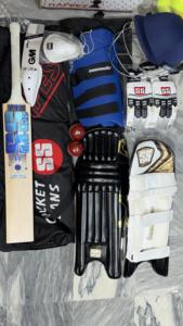 Kit Completo de Críquet con Bate de Críquet de Mimbre, Diseño Ambidiestro, Construcción Duradera para Jugar al Aire Libre - Product Image 5