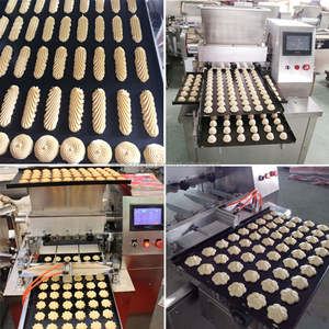 Machine de cuisson industrielle de biscuits Équipement professionnel de fabrication de biscuits Machine électrique de formage de biscuits - Product Image 6