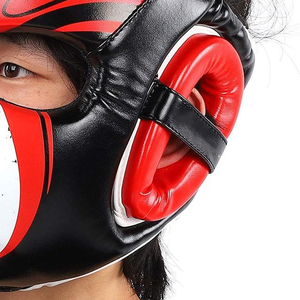 Hot Selling <b>Customized</b> Head Guard for Professionals High Quality <b>Boxing</b> Training <b>Headgear</b> <b>Boxing</b> Head Guard - Product Image 3