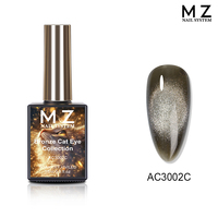 Kit de vernis gel œil de chat bronze 15ml, effet magnétique UV LED, à retirer par trempage, avec effet scintillant, personnalisation de marque privée disponible
