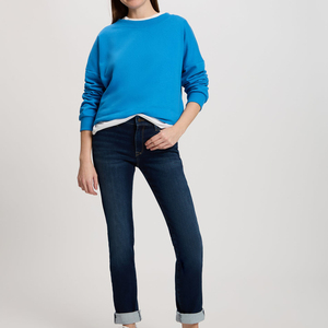 Jeans de Mujer de Primera Calidad, Azules, Corte Recto, Ajustados, Casuales, Nuevo Estilo, Pantalones de Mezclilla para Mujer, Precio al por Mayor Personalizado - Product Image 3