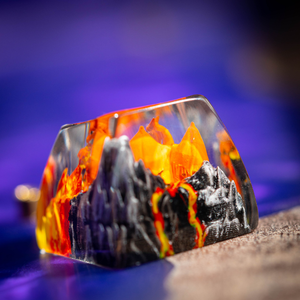 Teclas Artesanales Bosque Místico, Teclas Artesanales Personalizadas, Teclas Anime Lindas, Teclas Verdes, Juego de Teclas, Teclas de Madera - Product Image 5