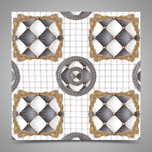 Carreaux de céramique blancs mats de qualité supérieure 400x400mm en gros, carreaux de sol et de mur de Foshan, imperméables et résistants à l'usure pour usage commercial - Product Image 1