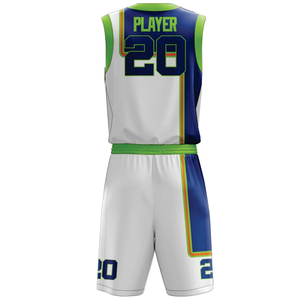 Ensemble d'uniformes de basketball pour hommes par sublimation – Maillot de basketball personnalisé – Design sur mesure – Tenue d'équipe couleur unie |   Fournisseur OEM en gros - Product Image 3