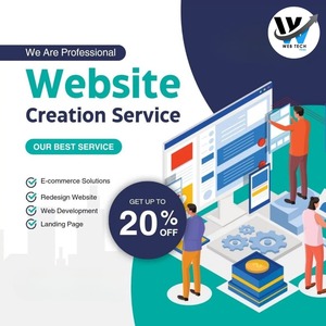 Professional Website Creation Service E-commerce Web Development Redesign Landing Page <b>Builder</b> for Business - Product Image 1