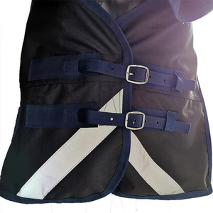 High Quality Waterproof Horse Turnout <b>Rug</b> Breathable Polyester Ripstop Blanket Customizable Durable Equestrian Gear Custom Color - Product Image 4