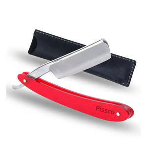 Custom Stainless <b>Straight</b> <b>Razor</b> Custom Logo Stainless Steel Barber Men Shaving <b>Razors</b> - Product Image 1