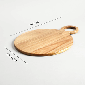 Premium Butcher Style Bamboo Cutting Block Eco-Friendly & Dishwasher Safe for Commercial Restaurants and Home <b>Kitchens</b> - Product Image 5
