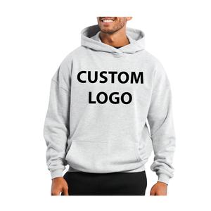 Sudadera con Capucha Personalizada con Logotipo Bordado, de Otoño Invierno, Talla Grande, con Cremallera, 420 GSM, Felpa de Algodón, para Hombre, Estilo Holgado - Product Image 5