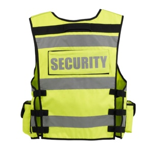 Chaleco de Seguridad Reflectante con LED de Alta Visibilidad para Hombre, con Múltiples Bolsillos, Cierre de Cremallera, Transpirable, para Trabajo al Aire Libre - Product Image 2