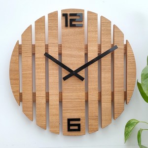 Natural Wooden <b>Wall</b> <b>Clock</b> Cheap Rate Elegant <b>Wall</b> <b>Clock</b> for Living Room <b>Bedroom</b> Office and Decoration - Product Image 2