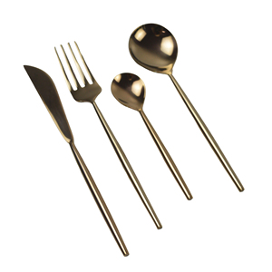 Ensemble de couverts classiques en acier inoxydable de style occidental avec manche, couteau à steak, fourchette, cuillère - Cadeaux portables pour hôtels et restaurants - Product Image 2