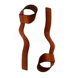 Sangles de musculation en cuir les plus vendues, sangles de musculation en cuir durables, sangles à forte adhérence pour l'entraînement en salle de sport - Product Image 5