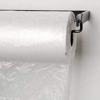 Rouleau de sacs en plastique grand format pour produits frais, sacs de conservation alimentaire transparents et durables en PEHD pour fruits, légumes, produits de boulangerie, collations et courses