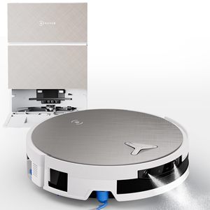Robot Aspirador y Fregador con Succión de 22000Pa, Limpieza Inteligente por Puntos, Tecnología Smart Roll - Product Image 1
