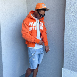 OEM Wholesale Top Trending Custom Hoodie Vintage Heavyweight Oversized 380 Gsm Cotton Polyester Fabric Hooded Winter <b>Hoodies</b> - Product Image 2
