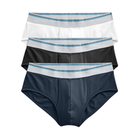 Caleçons boxers tricotés mi-taille pour hommes, 93% Coton, avec poche de maintien douce, taille élastique, respirants, séchage rapide, imprimés, écologiques, anti-roulement